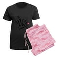 thumbnail image 5 of CafePress - The Mrs. Pajamas - Women's Short Sleeve Print T-Shirt and Pants Dark Cotton Pajama Set, 5 of 7