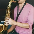 thumbnail image 4 of CHICHUMID 1Pcs Saxophone Neck Band Simple Design Adjustable Black for Musicians, 4 of 6