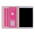 thumbnail image 4 of Allytechgroup Flip Cover Case for Apple iPad (A16) 11th Gen 11" 2025/ iPad 10th Gen 10.9" 2022, Butterfly Rose Embossed PU Leather Smart Cover Auto Sleep Wake Stand Cards Holder Slim Fit Shell Case, 4 of 10