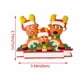 thumbnail image 3 of Fiudx Ofertas de la semana Colgante de cristal de Papá Noel Adornos navideños Decoraciones Lighte, 3 of 3