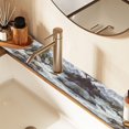 thumbnail image 2 of Yayeee Faucet Mat for Kitchen Sink 30" Diatomite Long Splash Guard Pad, River and Mountains, 2 Pack, 2 of 7