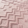 thumbnail image 2 of Paco Home Indoor & Outdoor Rug with Geometric Pattern in Pink - 2'8" x 4'11" (3'x5'), 2 of 5