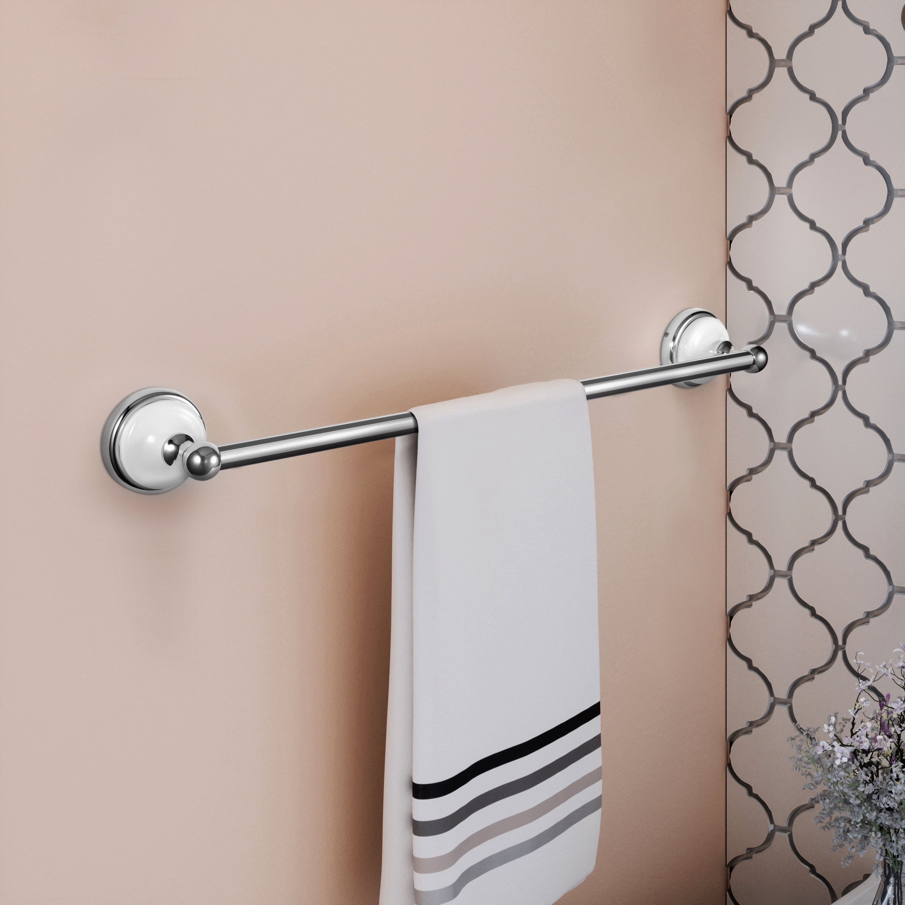 Millbridge Brass 24 Inch Towel Bar ǀ Bath ǀ Today's Design House