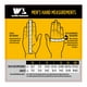 thumbnail image 4 of Guantes de trabajo Wells Lamont, de piel, con puños de seguridad, Suede Palm XL, 4 of 6