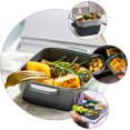 thumbnail image 3 of MasteelfCA 1Pc Ceramic Binaural Baking Tray Salad Fruit Bowl Rice Plate Cake Plate, 3 of 8