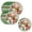 B, variant on PEIBang 16Pcs Christmas Paper Plates,7" Disposable Paper Dinner Plates for Winter Holiday New Year Christmas Party Supplies