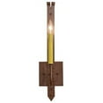 thumbnail image 4 of Meyda Tiffany 154095 Primitive 20" Tall Wall Sconce - Rust, 4 of 6