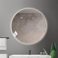 thumbnail image 3 of Espejo De Baño Circular Ambar Con Iluminación LED ajustable distintas tonalidades, 3 of 8