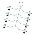 thumbnail image 2 of Colgador multifuncional Yuarrent soporte para pantalones de 4 niveles acero ajustable, 2 of 6