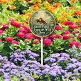 thumbnail image 3 of Eveokoki Garden Signs Native Plants Support Wild Bees Sign with Stake Outdoor Aluminum Yard Sign Rustproof Aluminum Metal Sign Fade Resistant Lawn Decoration for Outdoor 9.2x9.2inch, 3 of 6