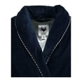 thumbnail image 3 of Ascentix  Velour Smoking Jacket with Satin Lining (Men), 3 of 5