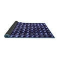 thumbnail image 2 of Ahgly Company Indoor Rectangle Abstract Blue Modern Area Rugs, 2' x 3', 2 of 4