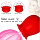 thumbnail image 5 of Succión Lamiendo Vibrador Para Mujeres Juguete Sexual Rosa Roja Chupando Estimulador De Clítoris Femenino matsuzay XX000535-00, 5 of 6