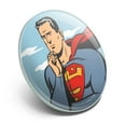 thumbnail image 2 of Superman Thinking Metal 1.1" Tie Tack Hat Lapel Pin Pinback, 2 of 6