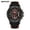 Black_Red, variant on Sporty Quartz Wristwatch for Men – Silicone Strap, Waterproof, and Multi-Hand Display
