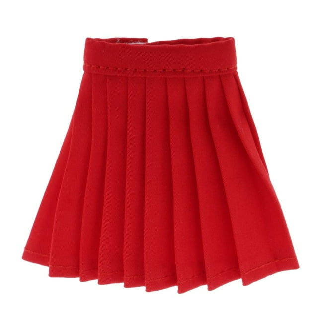 6 de muñeca de moda para muñecas Night Lolita Supper Dress rojo Zulema Faldas de muñeca de 12 pulgadas