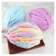 thumbnail image 3 of 250g/Ball Multicolor Chenille Yarns for Knitting and Crochet Blanket Cushion Chunky Thick Line Soft Warm Crochet Yarn Scarf Line, 3 of 7