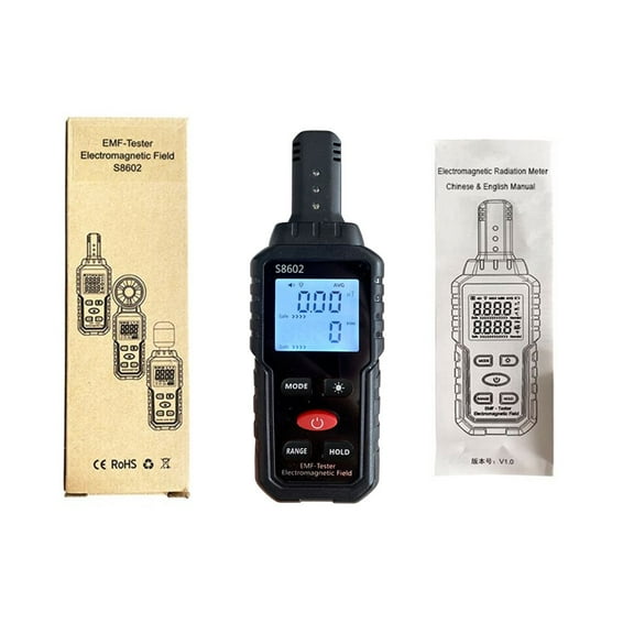 Portable Geiger Counter and Radiation Dosimeter for Measuring Radiation Levels