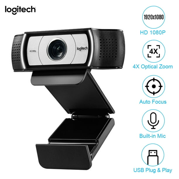 Logitech C930c 1080P HD Computer Camera Streaming Webcam (also named C930e)