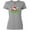 AC-Heather Grey, variant on Inktastic Auntie Claus with Christmas Santa Hat and Snowflakes Women's T-Shirt