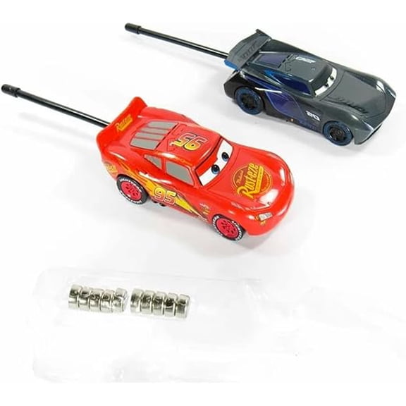 Walkie Talkie Toy Mark Cars Rayo Mcqueen y Jackson Storm
