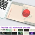 thumbnail image 7 of Cute Beige Japanese Ramen Mouse Pad Aesthetics Japan Desk Mat Fish Food Mousepad, Trendy Boho Colors XXL Large Extended Mouse Pad Gaming Desk Pad for Women Office Girl Gamer Decor, 31.5x15.75 in, 7 of 7