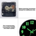 thumbnail image 3 of reloj decorativo,Reloj de pared luminoso de 12 pulgadas, reloj silencioso, reloj creativo luminoso de plástico Adepaton BST2002456-3, 3 of 5