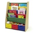 thumbnail image 4 of Humble Crew Kids Bookshelf 4 Tier Book Storage and Fabric Bin Organizer, Natural/Primary, 4 of 7