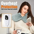 thumbnail image 4 of Heating Pad For Back With 6 Heat Settings, 4 Timer Auto-Off, Gifts For Women Mom Men Dad, Electric Heating Blankets For Abdomen/Waist/Shoulder, Mothers Day Gifts For Mom, 4 of 7