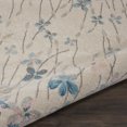 thumbnail image 6 of Desert Fields Contemporary Floral Ivory 5'3" x ROUND Area Rug, (5' Round), 6 of 7
