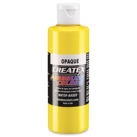 Createx Airbrush Paint 4oz Opaque Yellow