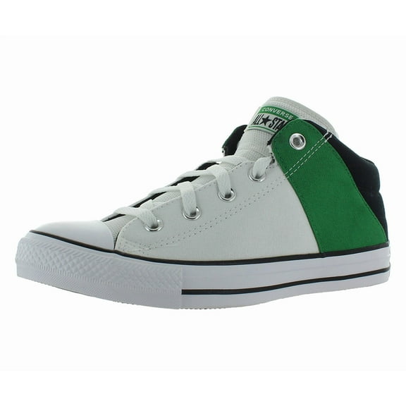 Converse Chuck Taylor All Star Axel Mid GS Boys Shoes Size 6, Color: White/Green/Black