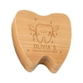 thumbnail image 5 of NEXAVKPR Handmade First Tooth Storage Container Wooden Baby Teeth Collection Gift Box, 5 of 10