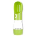 thumbnail image 3 of Dispensador de agua para mascotas al aire libre, botella portátil para PC, alimentador de vasos, suministros de viaje, jarra de almacenamiento Universal, accesorios para bebidas, viaje verde Eigraketly PT000621-03B, 3 of 7