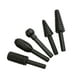 thumbnail image 1 of Set de 5 Pedazos 1/4 HSS Rotary Bits / Burr Polaco Herramientas Rotatorias Gruesos Rebabas Rotativas Sharpla Rotary Burr, 1 of 5