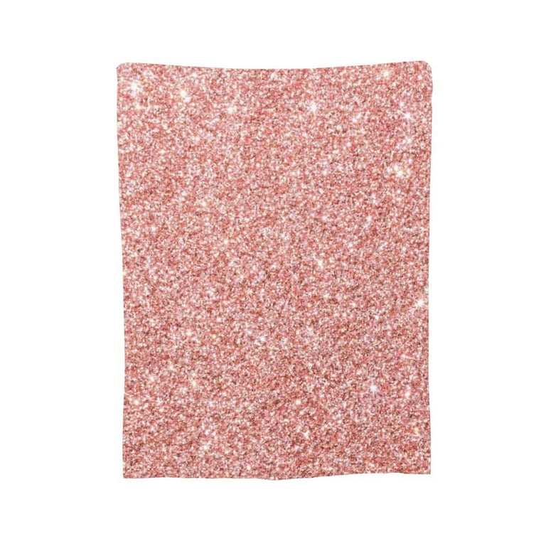 Rose gold online fuzzy blanket