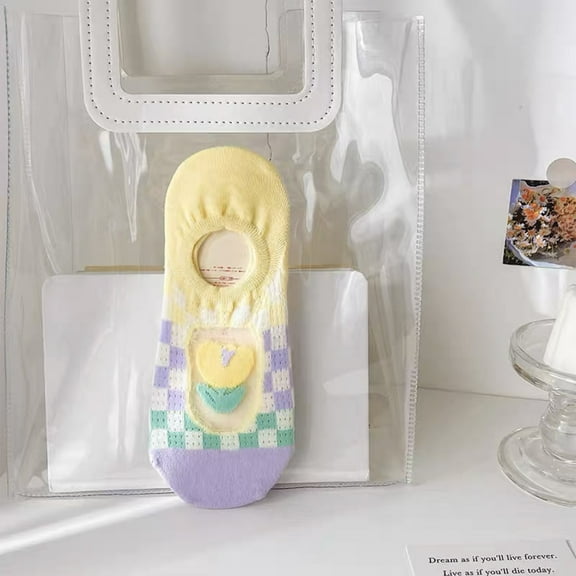 Zhuge 3 Pairs No Show Socks Womens - Non Slip Low Cut Ankle - Invisible Liner Socks for Casual & Formal Wear - Soft & Stretchable，A08