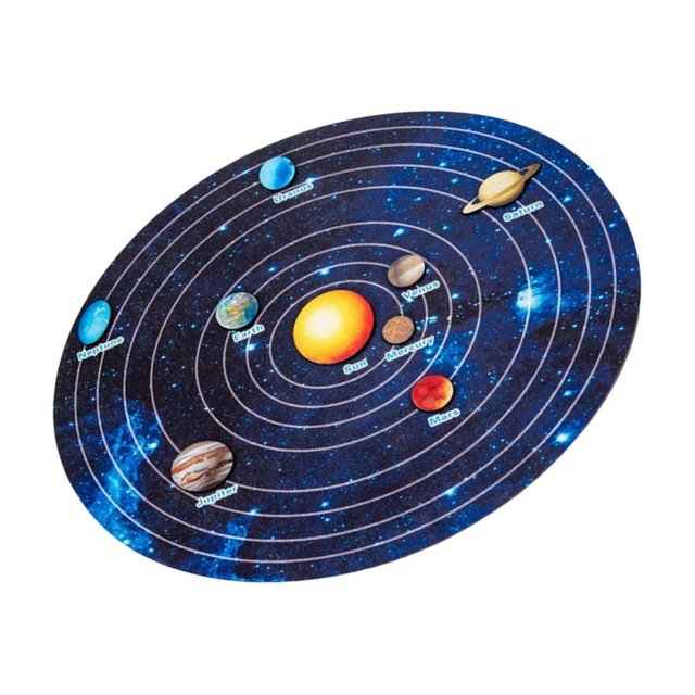 relayinert Solar System Eight Planets Cognitive Toys Science Learning Toy for Children