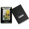 thumbnail image 6 of Zippo Linda Picken Season of Beauty Street Chrome Pocket Lighter, 6 of 8