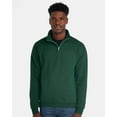 thumbnail image 4 of Fleece Nublend® Quarter-Zip Cadet Collar Sweatshirt, 4 of 5