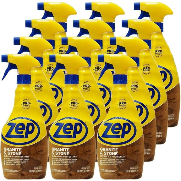 Granite and Stone Cleaner and Protectant 32 Ounce ZUCSPP32 Case of 12