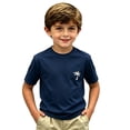 thumbnail image 3 of T-shirt pour Garçons à Manches Courtes, T-Shirts Imprimés à Col Rond, Vêtements d'Été pour Enfants, Chemises pour Garçons 8-9 Ans, 3 of 4