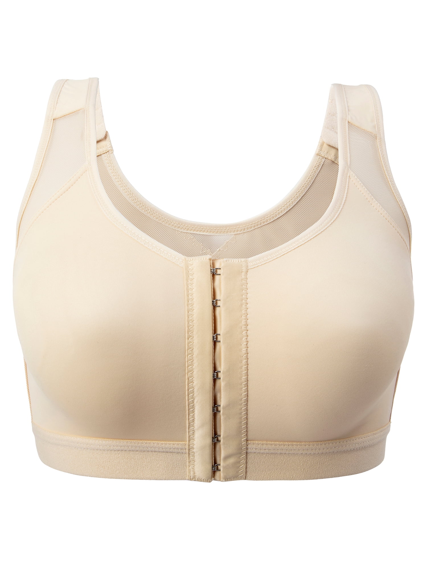 post surgery front closure sports bra