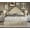 Beige, variant on Home Design Isabella Tufted Upholstered Panel Bed Black - Twin
