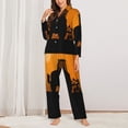 thumbnail image 2 of Wukai tractor cultivating the land Print Women’s Pajama Long Sleeve Sleepwear Soft&nbsp;-XX-Large, 2 of 7