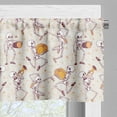 thumbnail image 3 of Ambesonne Skeleton Valance Pack of 2, Halloween Pattern Pumpkin, 42"X18", Dried Rose Pale Orange, 3 of 5