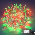 thumbnail image 1 of Cadena de luces LED ILLUMINEW 300, rojo y verde, 108 pies, para exteriores, 1 of 7