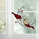 thumbnail image 4 of Colgante atrapasol de cristal con forma de pájaro, prisma elegante, decoración para ventana o puerta. B, 4 of 7