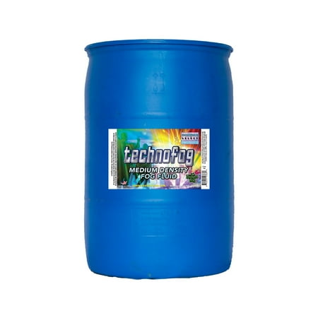 Techno Fog - DJ and Club Mix - Medium Density Fog Machine Fluid - 55 Gallon Drum Fog Juice