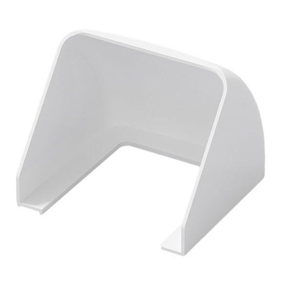 New 86 Type Rainproof Cover Box Protection Socket Switch Protective Cover Outdoor Socket Waterproof Box Electric Plug Rainproof Cover WHITE